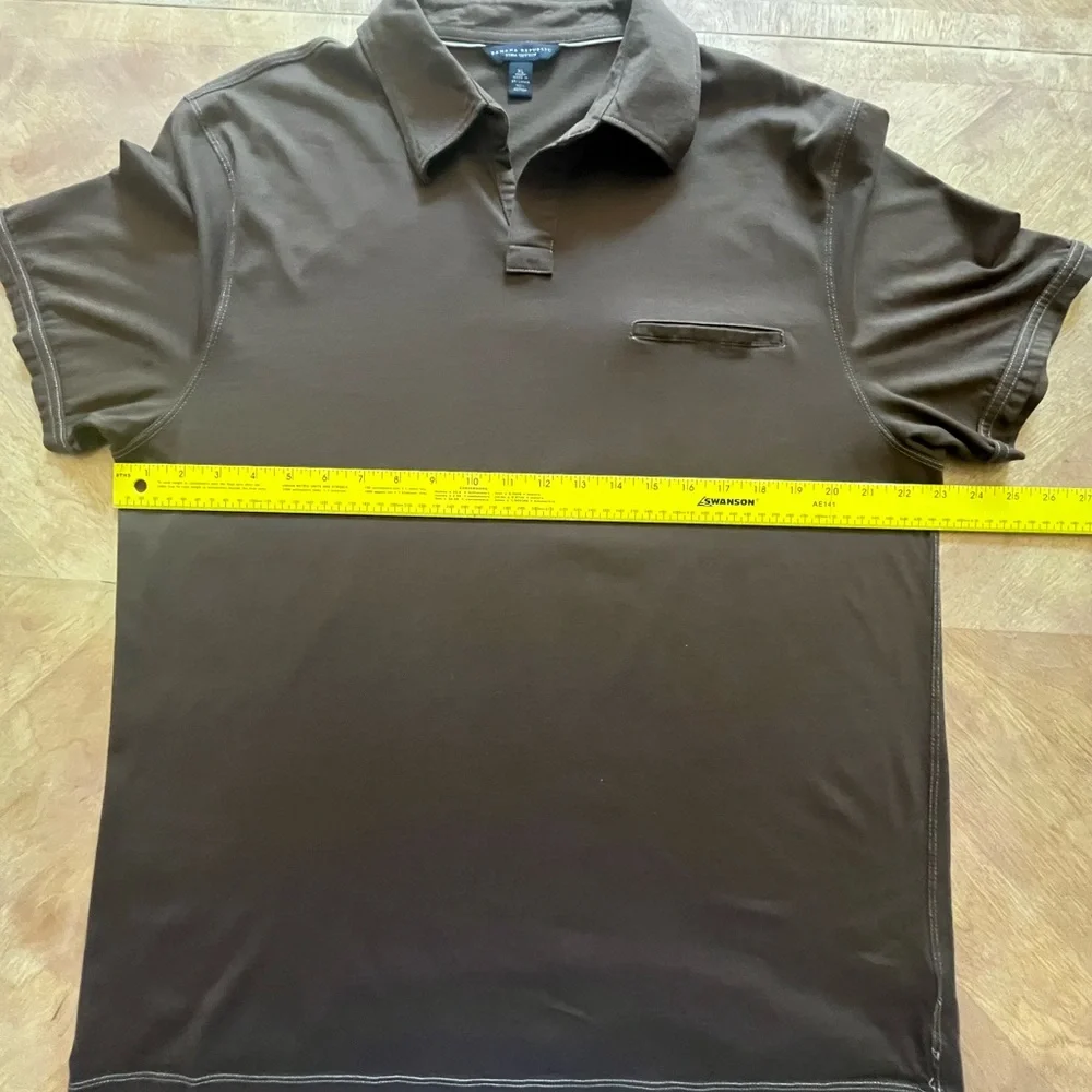 Banana Republic Brown Polo – XL – Chest Pocket – Spring 2006